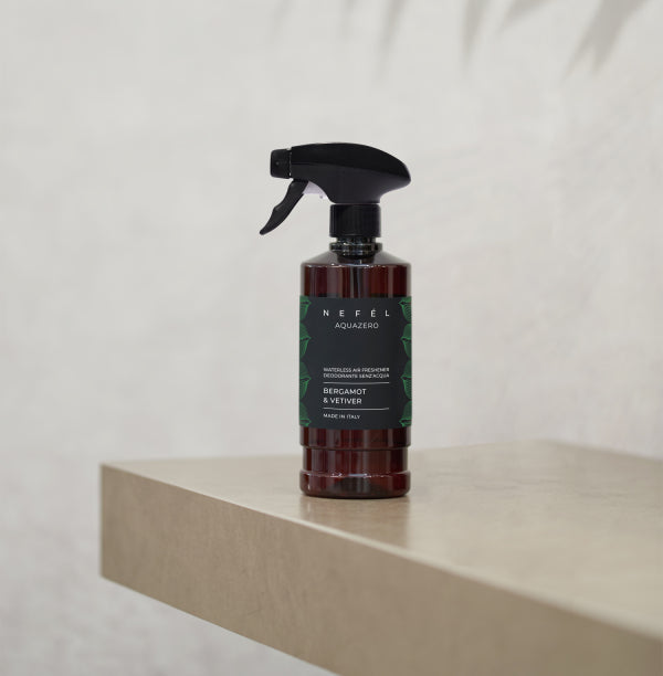 Bergamot & Vetiver Waterless Air Freshener