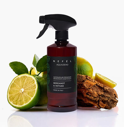 Bergamot & Vetiver Waterless Air Freshener